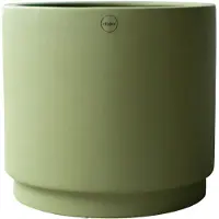 DBKD Solid Pot 24 Cm Groen - Bloempotten Keramiek Green - 20160001GR