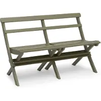 Hillerstorp Torpet Bank Antiekgroen - Banken Massieve Den Antique Green - 1122002012