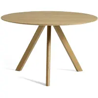 HAY Cph 20 2.0 Tafel Ø120 Cm Gelakt Op Waterbasis - Eettafels & bartafels Eiken Oak - AE815-A530-AR05
