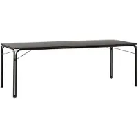 &tradition Thorvald Outdoor SC99 eettafel 220 cm Warm black