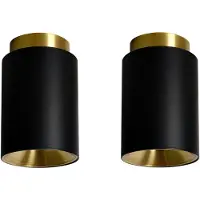 DCW éditions Tobo Plafondlamp Duo Pack C85 | Duo Black | Black