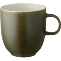 Studio Round North Mok 33 Cl Matte Moss/matte White - Koffiekopjes Steengoed Moss green - 31174