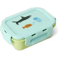 Rice Lunchbox Met Luchtdichte Deksel Mint Wildlife - Tafelgerei voor kinderen Kunststof - BXLUN-SWILIMI