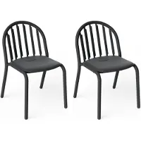 Fatboy Fred's Stoel Pak Van 2 Antraciet - Tuinstoelen Aluminium Anthracite - 106493