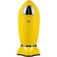 M. Westermann & Co. GmbH afvalbak Spaceboy, afvalbak, afvalemmer, staalplaat, Lemonyellow, 35 L, 138631-19