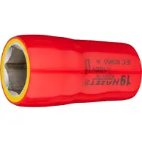 Hazet 900KV-19 900KV-19 Dopsleutelinzetstuk Geïsoleerd 19 mm 1/2 1/2 (12.5 mm)