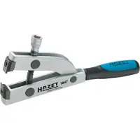 Hazet Asmanchetten spantang 1847 · 3/8 inch (10 mm) vierkant hol · Lengte: 178 mm