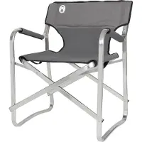 Coleman Deck Campingstoel - Opvouwbaar - Grijs