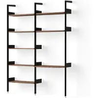 &tradition Rombe If1/if5 Kastsysteem Config B Walnoot - Rekkensysteem (modulair) Aluminium Walnut - 146499A543