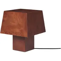 Ferm Living Burl tafellamp 33 cm Dark stained burl