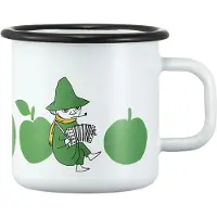 Muurla Moomin emaille mok 37 cl Joyfull Apples