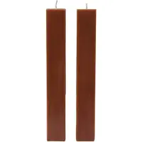 Ferm Living Burren dinerkaarsen 2-pack Bronze