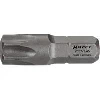 Hazet 2597-T45 2597-T45 TX-bit Aandrijving: 1/4 (6,3 mm) Uitvoering: TX TX 45 25 mm