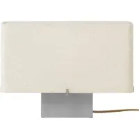 Audo Copenhagen Nonna tafellamp 24 cm Geborsteld aluminium-sand