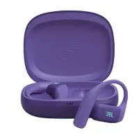 JBL Endurance Zone - Open ear Oordopjes - Oortjes Draadloos - Sport Oordopjes - Bluetooth - Sporten - Hardlopen - 32 uur - Spatwaterdicht - IP68 - Oorhaak - Paars