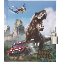 Dino World Dagboek met Slot