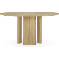Ethnicraft Roller Max Eettafel Ø150 Cm - Eettafels & bartafels Eiken Oak - 50042