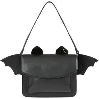 Banned - Gothic Handtas - Catacomb Bat - voor Vrouwen - zwart - Maat Standard