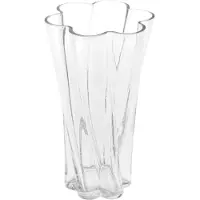 Atmosphera Klassieke Glazen Vaas Transparant voor Bloemen, 25,5 cm Hoog