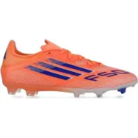 Adidas F50 League Gras / Kunstgras Voetbalschoenen (MG) Oranje Blauw Wit