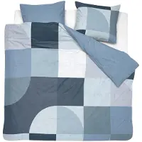 Cinderella Dekbedovertrek Rune Blue Katoen-260 x 200 / 220 cm | Extra Breed