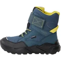 Superfit Snowboots 'Rocket' saffier / geel / zwart