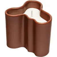 Iittala Aalto Geurkaars 8 Cm Fire - Geurkaarsen Steengoed Terracotta - 1083005