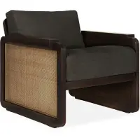 Ethnicraft Panel Fauteuil Teak / Grijs - Fauteuils Linnen Grey - 10771