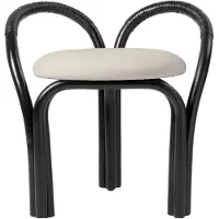Gubi Bistra Kruk / Fustagno 001 - Krukken Rotan Ebony - 10141680