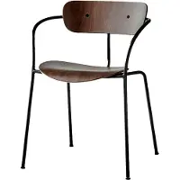 &tradition Pavilion Av2 Stoel Gelakt Walnoot - Stoelen Fineer Walnut - 133844A247