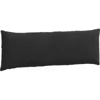 vidaXL Zitkussens 2 pcs Zwart 120 x 40 cm Corduroy stof