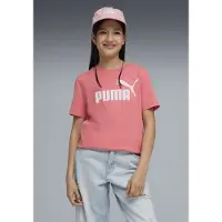 Puma Functioneel shirt 'ESS No. 1' rosa / wit