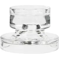 Broste Copenhagen Petra Kaarshouder S Doorzichtig - Kandelaars Glas Clear - 14496150