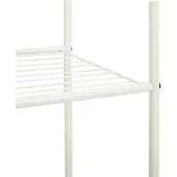 vidaXL Kledingrek Wit 80 x 53 x 156 cm