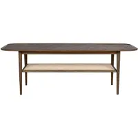 Haslev Athene Salontafel 60x150 Cm Donker Geolied / Rotan - Salontafels Eiken Smoked Oak - ATHE-01-EGRO