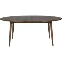 Haslev Symphony 76 Eettafel 105x180 Cm Donker Geolied - Eettafels & bartafels Eiken Smoked Oak - SYMH76-EGRO-KSEGRO74