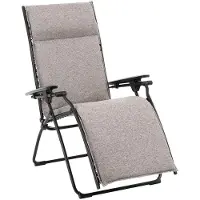 Lafuma Evolution Sun Chair - Ligstoelen en ligbedden Staal Ash - LFM5398_A005