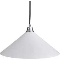 Frama Cone Hanglamp 36 Cm Wit - Hanglampen Gepoedercoat Aluminium White - FR-2831