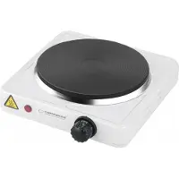 Esperanza EKH002W kookplaat Zwart, Wit Aanrecht Gesealde plaat 1 zone(s)