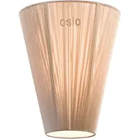 Northern Oslo Wood vloerlamp kap beige