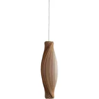 Tom Rossau Hanglamp No.111, dimbaar, hout licht, Woon-/ Eetkamer, Hout, Scandinavisch, hanglamp