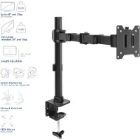 ACT AC8325 Monitorarm Bureasteun 1 Scherm
