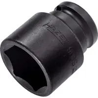 Hazet Krachtdopsleutel 900S-27 · 1/2 inch (12,5 mm) vierkant hol · Buiten-zeskant-tractieprofiel · SW 27 mm