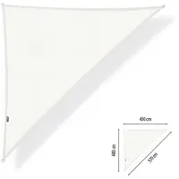 Shadow Comfort 90 graden driehoek 4x4x5.7m Arctic White