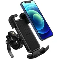 UGREEN Telefoonhouder Fiets - Verstelbaar - 4.6 tot 6.8 Inch - Zwart