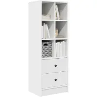 vidaXL Highboard met lade Wit 45,5 x 34 x 127 cm