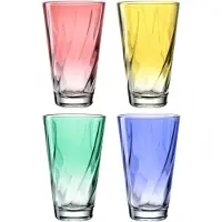 Leonardo TWIST Drinkglas 300ml assorti - SET/4
