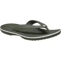 Crocs Teenslippers 'Crocband' olijfgroen