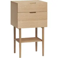 Hubsch Houten kast met lades - naturel