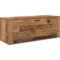 vidaXL Schoenenkast 100 x 35 x 38 cm Bewerkt hout Oud hout
